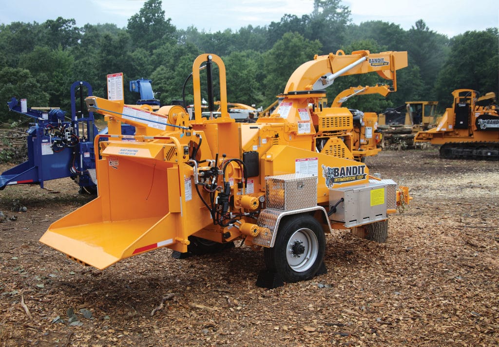 Large Wood chipper Rental, 15" capacity Lansing, Mi