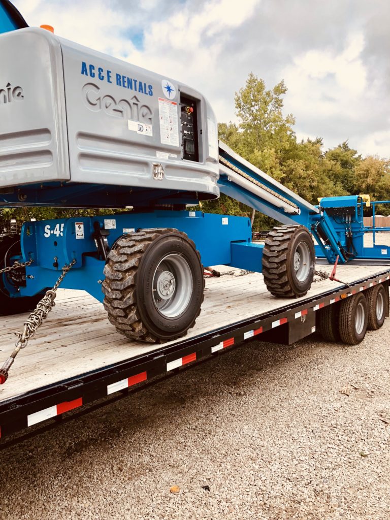 Genie S45 Aerial Boom Lift Lansing, Mi Rent a boom lift AC&E Rentals